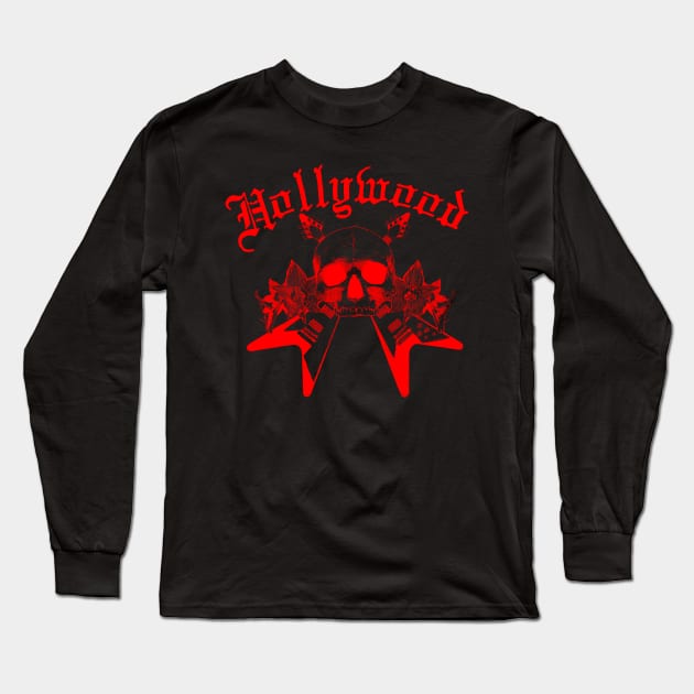 HOLLYWOOD Long Sleeve T-Shirt by SBSTN